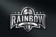 Logo Design for Rainbow – Bold Automotive Identity